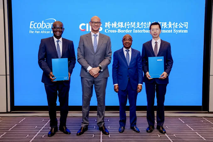 Ecobank Signs CIPS MoU to Deepen Renminbi Settlement Across 34 African Markets
